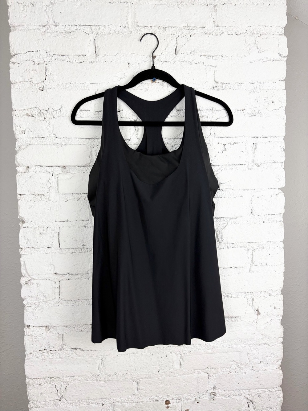 Athleta Black Racerback Tank Top
